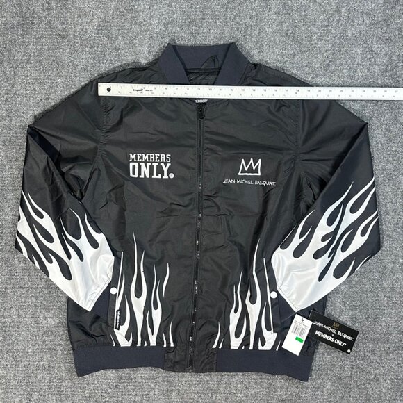 Jean-Michel Basquiat x Members Only Jacket Size: Large NWT Mona Lisa Edition - Picture 11 of 13